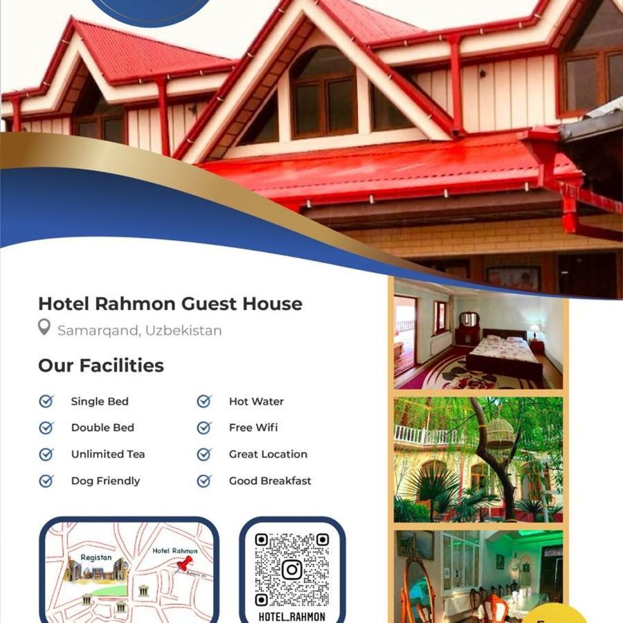 Hotel Rahmon Samarkand Eksteriør bilde